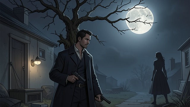 The Fatal Night from "Diana". The Fatal Night Seen from a distance Arsileo waits in the mulberry tree while speaking with Belisa at her window.