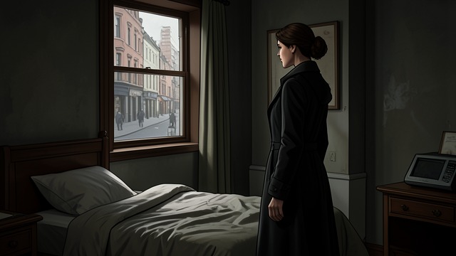 A Dance Seen Through the Door from "Never Let Me Go". A Dance Seen Through the Door A private scene witnessed Madame sees Kathy dancing alone with a pillow while listening to the song “Never Let Me Go.” She cries…