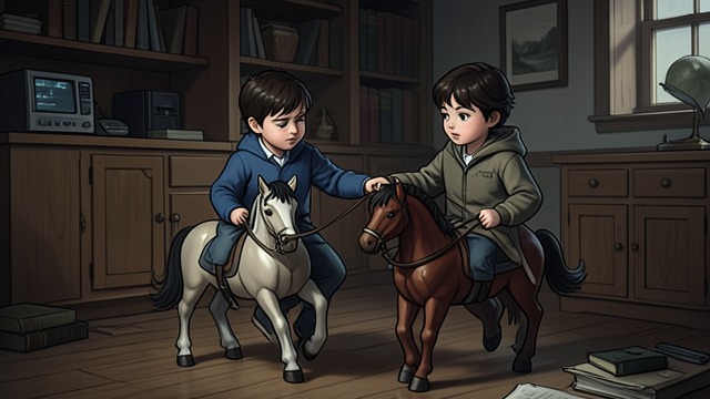 A Childhood Alliance from "Never Let Me Go". A Childhood Alliance Becoming friends Ruth invites Kathy into her game of imaginary horses and then recruits her into the secret guard.