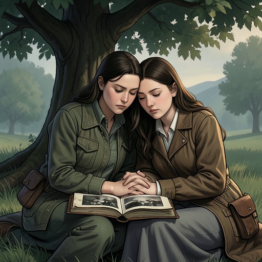 Kathy and Ruth’s Uneasy Loyalty from "Never Let Me Go". Their friendship is sustained by shared memories and private trust, repeatedly damaged by competition, and partly restored through Ruth’s final honesty.