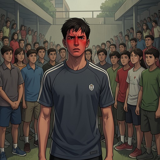 Tommy’s Anger and the Group from "Never Let Me Go". Tommy’s outbursts begin as responses to exclusion, become part of the bullying cycle, and eventually give way to an adult grief he can no longer contain.