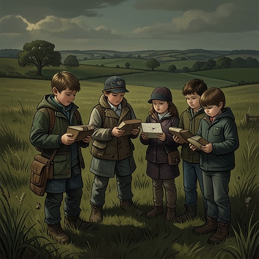 The Lost Corner of England from "Never Let Me Go". The children’s belief that Norfolk gathers lost possessions becomes a comforting ritual, then gives Kathy and Tommy a shared way to recover a moment of joy.