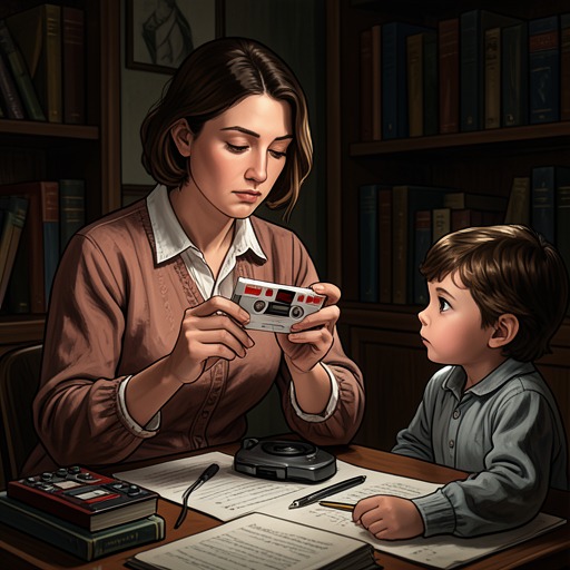 The Cassette and Its Song from "Never Let Me Go". A treasured cassette connects Kathy’s childhood imagination, Madame’s response, and a later recovery that lets Kathy and Tommy share an intimate memory.