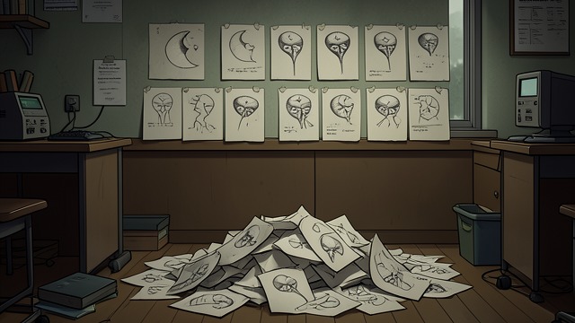 The Story on the Walls from "Beautiful". Private Writing Exposed A story becomes ammunition Students find Gideon’s story about a sad moon, copy it, and post it around the school.
