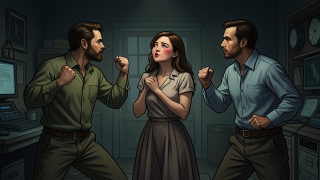 The Fight from "Beautiful". Jealousy Becomes Violence A confrontation escalates Gideon challenges Lincoln, who taunts him; Lincoln pushes Gideon, and Gideon punches him.