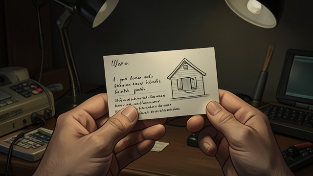 A Card From London from "Beautiful". A Door Left Open An address across distance Gideon sends Ava a card with his London number and a brief expression of love.