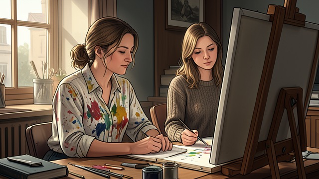 Meeting Nola from "Beautiful". Starting Without Pressure Drawing before disclosure Nola lets Ava choose music and make art rather than requiring her to talk immediately.