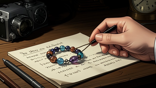 The Handmade Bracelet from "Beautiful". Flowers Reimagined A personal gift Ava gives Gideon a handmade bracelet instead of conventional flowers, recalling their earlier conversation about his gift.
