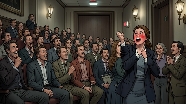 Ava Interrupts from "Beautiful". Naming the Death Breaking the script Ava shouts that Kelly died, objects that Kelly hated nature, and demands that the school say her name.