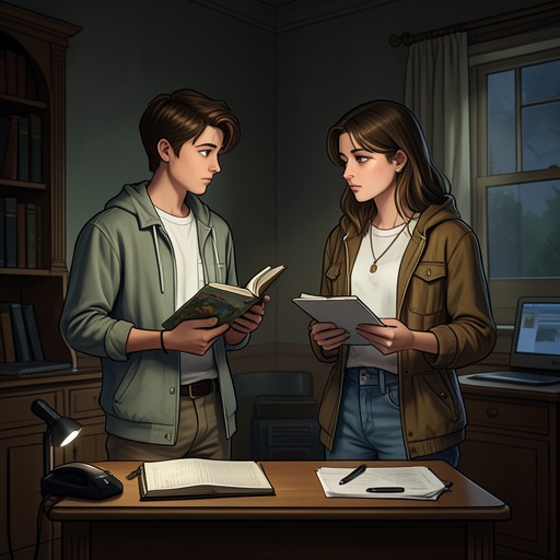 Normality and Fitting In from "Beautiful". Ava and Gideon each question the demand to appear normal, finding connection in spaces where difference and distress can be acknowledged openly.