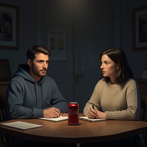 Gideon and Robbie from "Beautiful". Robbie helps Gideon build a language for anxiety and depression, then prepares him to continue without treating therapy as a cure or a permanent guarantee.