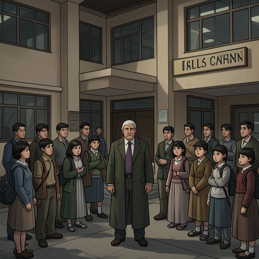 The Assembly and Its Aftermath from "Beautiful". The school’s treatment of Kelly’s death and Ava’s grief exposes a conflict between institutional control and the young people’s need for honest acknowledgment.