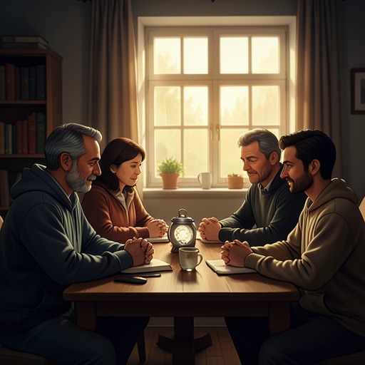 Gideon and His Family from "Beautiful". Gideon’s supportive family history provides a counterweight to his isolation, while their fear after the breakup pushes them toward more candid care.