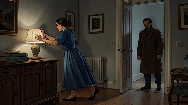 A Blind Presence from "Native Son". Seeing Without Sight Mrs. Dalton navigates by sound Mrs. Dalton moves through her house by touching walls and listening.