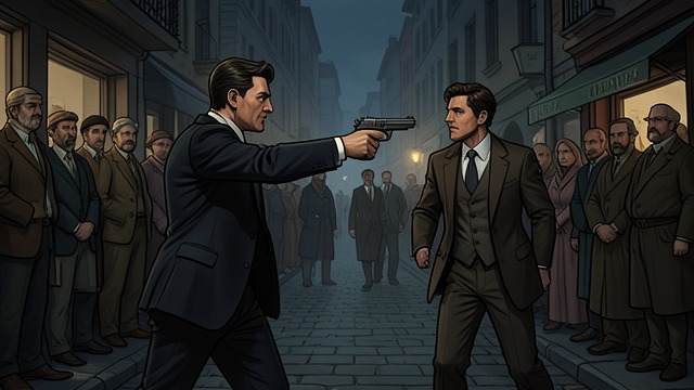 A Gun at the Street Corner from "Native Son". Accusation Turns Personal Jan seeks an explanation Jan approaches Bigger and asks why he has been accused.