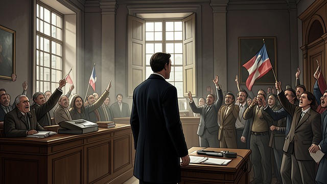 Buckley Opens the Window from "Native Son". Mob Emotion Made Audible The prosecutor invokes the crowd Buckley opens a window so the crowd’s calls for death enter the courtroom.