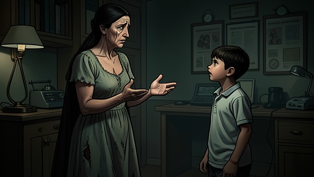 A Lie About His Return from "Native Son". Questions and Deception A mother notices Bigger’s mother asks when he came home and whether he likes the job.