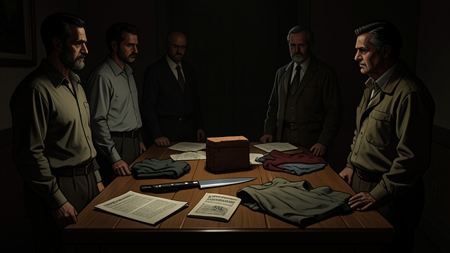 Evidence Made into Spectacle from "Native Son". Objects Tell Partial Stories A parade of proof The prosecution displays the knife, brick, pamphlets, clothes, and other objects, while witnesses recount…