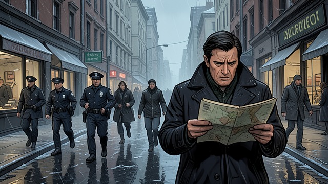 The Citywide Search from "Native Son". A Neighborhood Under Siege Police and volunteers mobilize Chicago police and volunteers search Black homes and abandoned buildings while transport routes are…