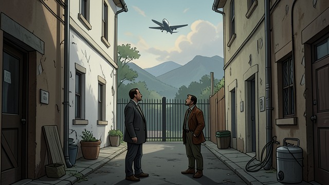 The Boundary Beyond the Window from "Native Son". A City Divided A line of residence Bigger and Gus discuss where white people live and how Black residents are kept in a prescribed part of the city.