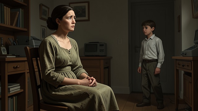 A Son Promises to Pray from "Native Son". A Promise of Comfort His mother asks for faith Bigger’s mother urges him to pray and trust in a reunion after death.