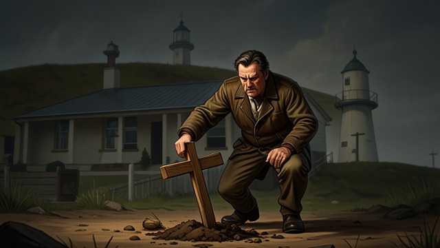 The Cross Thrown Away from "Native Son". Refusal of Consolation A rejection in public Bigger tears the cross from his throat and throws it away, telling the guards he can die without it.