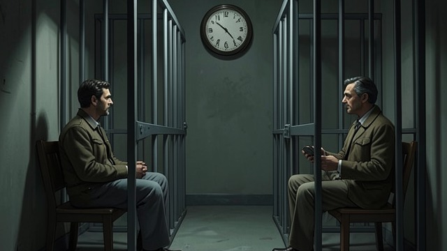 The Death Row Routine from "In Cold Blood". The Death Row Routine A narrowed world Perry and Dick live in separate cells under constant light, with little contact or freedom of movement.