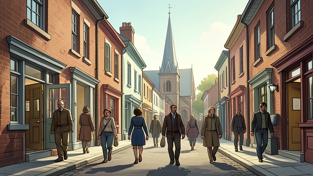 A Place of Familiarity from "In Cold Blood". A Place of Familiarity Everyday trust Holcomb’s residents know one another through work, school, church, and neighborhood routines.