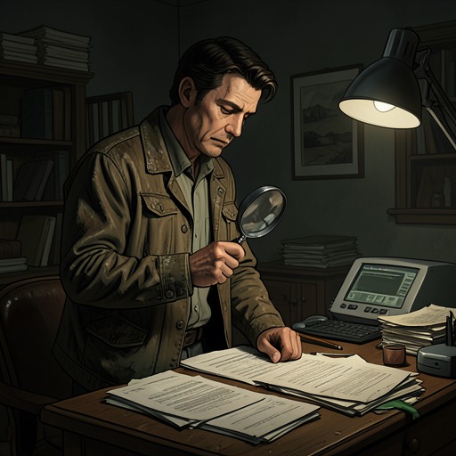 Evidence Versus Uncertainty from "In Cold Blood". This thread traces how physical clues and testimony transform suspicion into a strong prosecution while leaving some details unresolved.