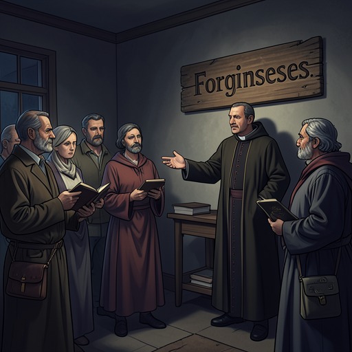 The Community’s Christian Debate from "In Cold Blood". This thread follows competing ideas about forgiveness, religious belief, and the moral responsibility of killers and the state.