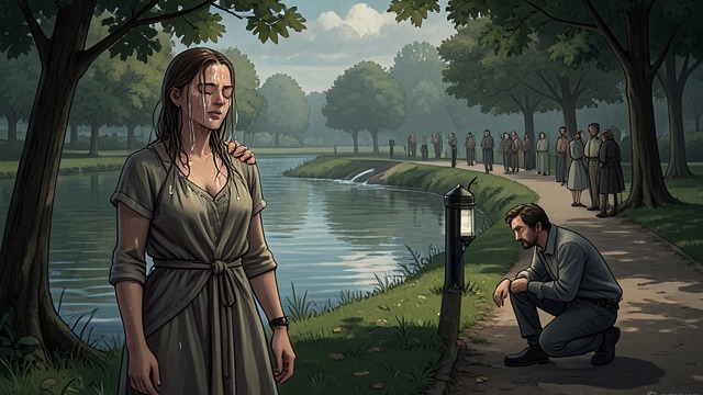 A Kiss in Grief from "Forever...". Comfort and Consequence Vulnerability Theo comforts Katherine after she learns that Grandpa has died.