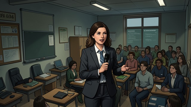 Career Day Organizer from "Forever...". Opening a Window Inviting a speaker Katherine asks Sharon to speak at her school’s Career Day because she wants students to meet a young woman anthropologist.