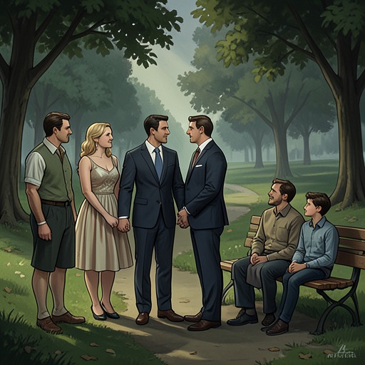 Love, Friendship, and Different Expectations from "Forever...". This flow contrasts Katherine and Michael’s romantic ideal with Erica and Artie’s more difficult relationship and their friends’ differing needs.