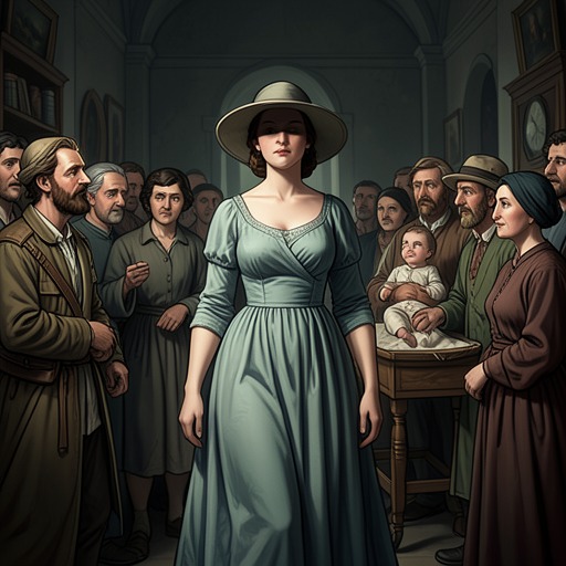 Sybil and the Judgment of Others from "Forever...". This flow traces how Sybil’s pregnancy challenges the assumptions her friends make about sex, choice, and what constitutes a responsible life.