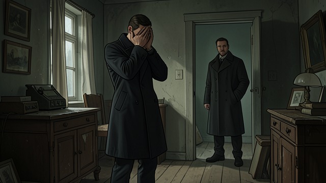 Grief Shared at a Distance from "The Fall of the House of Usher". Witnessing Roderick’s Pain A brief sight The narrator sees Madeline pass without speaking and watches Roderick hide his face.