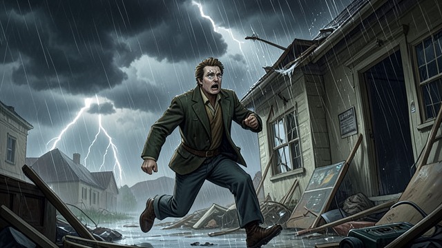 Flight into the Storm from "The Fall of the House of Usher". Survival Without Understanding A witnessed climax The narrator sees Madeline enter and die with Roderick.