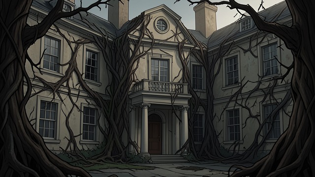 Evil Assails the Palace from "The Fall of the House of Usher". The Fall Begins A sudden assault The poem describes evil things attacking the monarch’s estate. The former glory becomes a memory entombed in time.