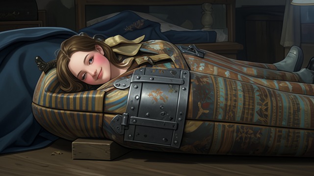 The Coffin Sealed from "The Fall of the House of Usher". The Error Becomes Irreversible Signs left unexplored Madeline’s face retains a faint blush and a suspicious smile.
