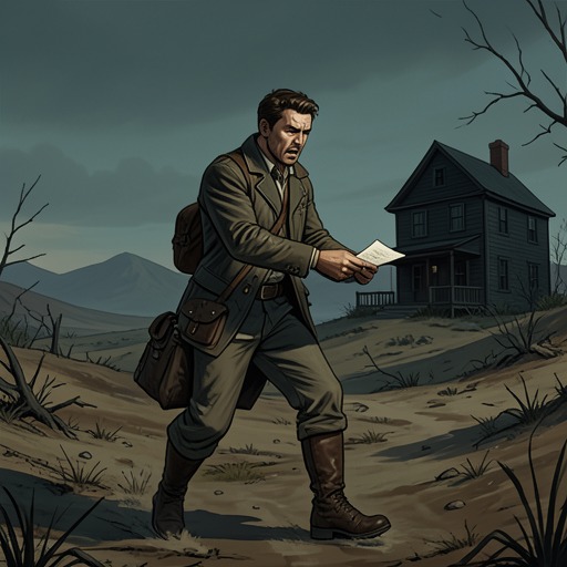 The Summons to the House from "The Fall of the House of Usher". The narrator’s journey from an urgent letter to a final escape traces how friendship draws him into the Usher family’s catastrophe.