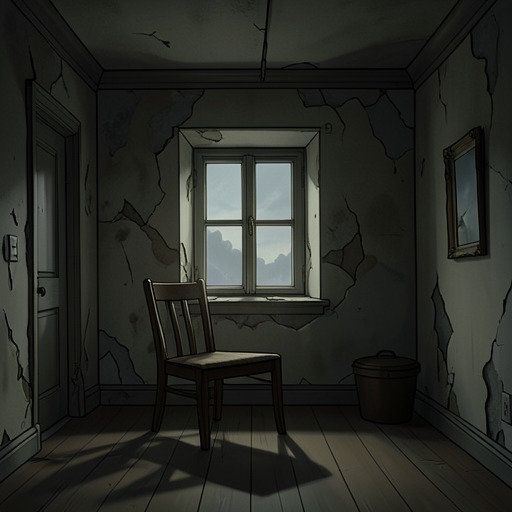 The Failing Household from "The Fall of the House of Usher". The domestic space contracts around two ailing siblings until the family home becomes a setting for entombment and extinction.
