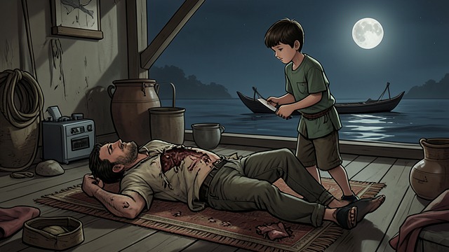 The Cook Becomes Pi’s Victim from "Life of Pi". Violence Returned A Shared Lifeboat The Cook keeps Pi Patel alive with food, yet their dependence does not undo the Cook’s earlier brutality or the murder of…