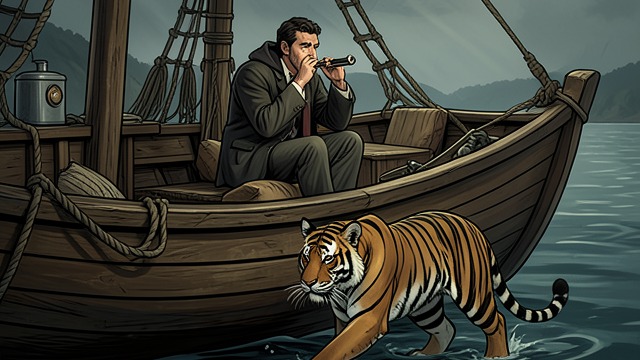 Provoking a Border Crossing from "Life of Pi". Making the Boundary Visible Controlled Provocation Pi Patel blows the whistle and makes noise near the middle bench, hoping Richard Parker will approach…