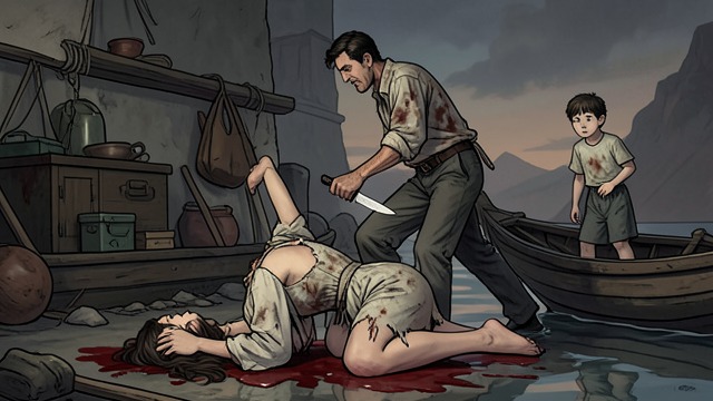 The Cook Kills Pi’s Mother from "Life of Pi". The Final Rupture A Fight Over Survival After a dispute involving food and a lost turtle, Gita Patel confronts the Cook, who responds with lethal violence.