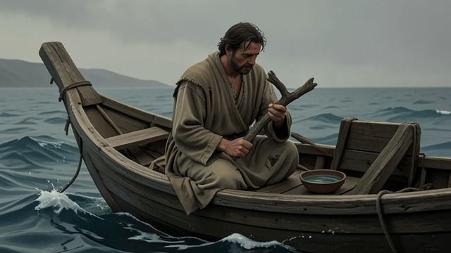 Ritual on the Lifeboat from "Life of Pi". Worship Without a Temple Adapted Practice Pi Patel performs solitary Mass, prayer, and forms of Hindu devotion aboard the Lifeboat, using whatever materials…