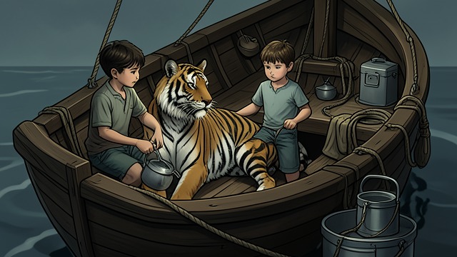 A Floating Enclosure from "Life of Pi". Rebuilding a Zoo Needs and Routines Pi Patel develops patterns of feeding, watering, and keeping distance that help Richard Parker remain within his part of…