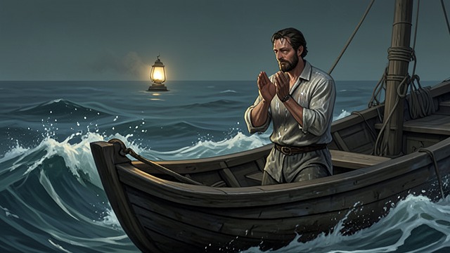A Prayer at the Shipwreck from "Life of Pi". Calling Across the Water Loss of a World As the Tsimtsum sinks and his family vanishes, Pi Patel calls upon God through the religious names he knows.
