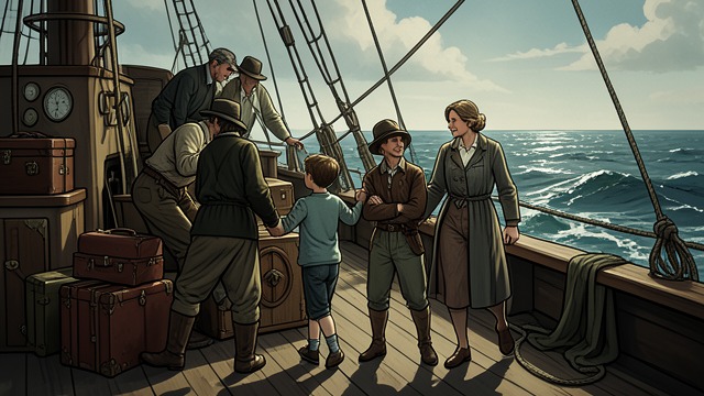 A Farewell to India from "Life of Pi". Leaving a Familiar World Different Responses As the family prepares to emigrate, Santosh Patel’s practical hopes and Gita Patel’s sadness give the departure…