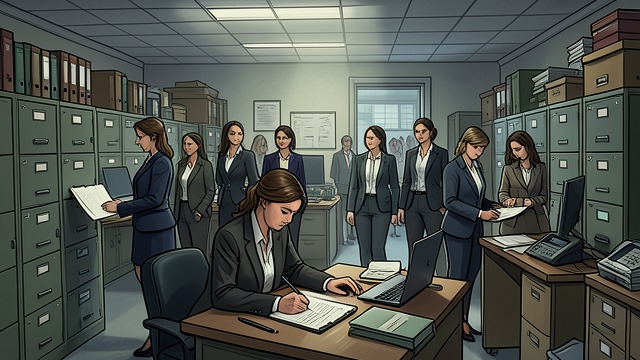 A Distributed Operation from "The Other Black Girl". A Distributed Operation Recruiting intermediaries Richard tracks Black women in notes and directs candidates toward Hazel and other Lead Conditioners.