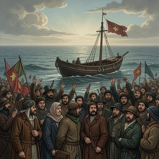 The Pilgrimage Between Faith and Reason from "The Satanic Verses". This conflict follows the people of Titlipur as their belief in Ayesha’s promised pilgrimage confronts suffering, dissent, political hostility, and the…