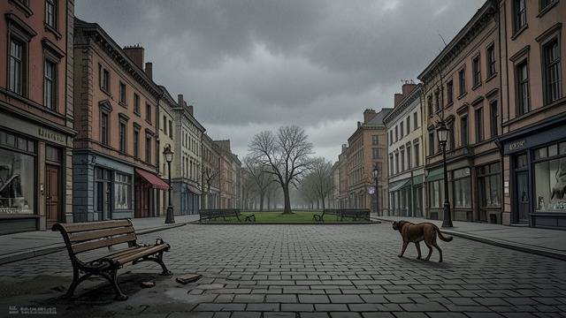 A City Left Behind from "Another Day of Life". A City Left Behind Services disappear Police, firefighters, garbage collectors, shopkeepers, and hospital staff leave.